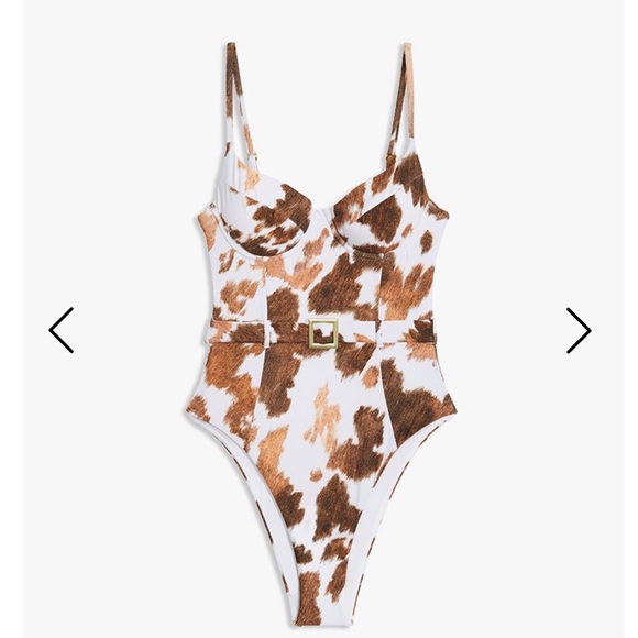 Onia Other - Women’s Onia Cow Print One Piece